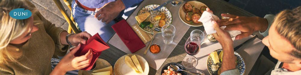 Duni Soup Bowls - Purchase the full range of Duni Paper Soup Bowls and Plastic Lids online at trade prices. If you know the Duni product code, use the search facility to quickly find the product.