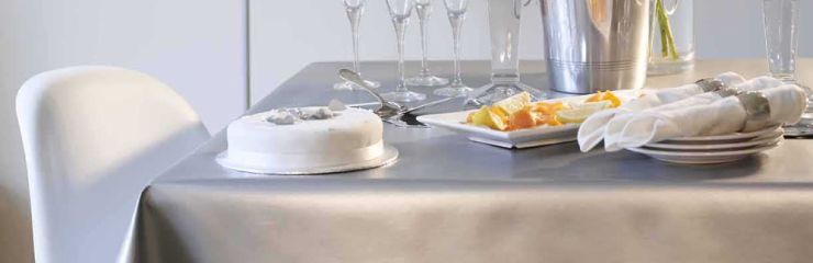 Uni Colour PVC Tablecloths - Uni Colour PVC Tablecloths, available in a wide range of plain colours. Improve the appearance of your vinyl tablecloths with the addition of a bias binding edge finish