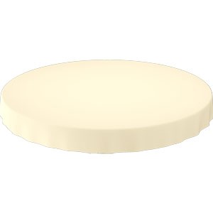 Evolin 180cm Diameter Cream Tablecovers