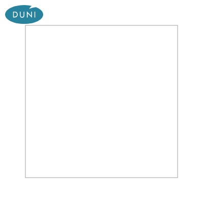 Evolin 127cm x 127cm White Tablecovers