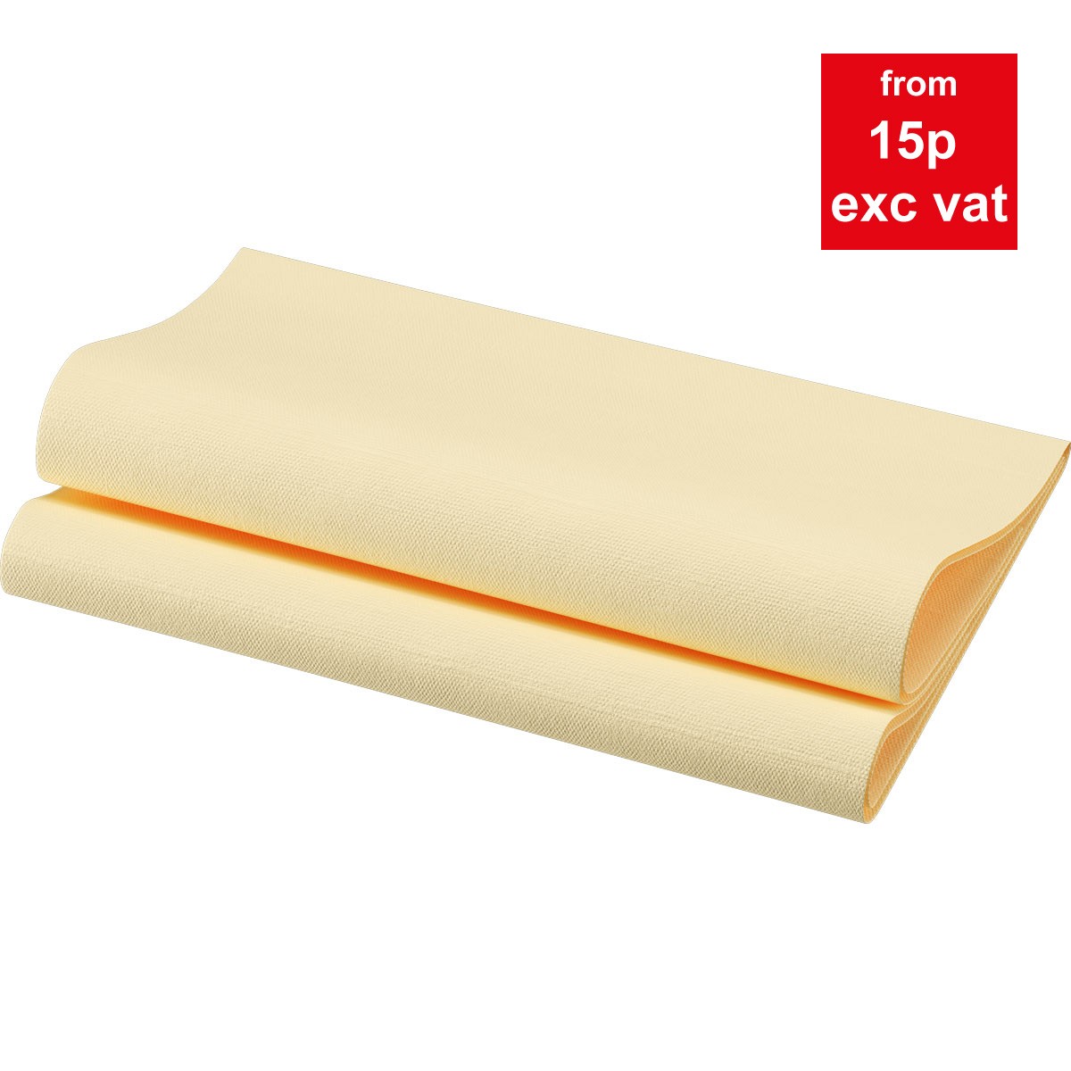 Bio Dunisoft® Napkins, 40cm, Cream