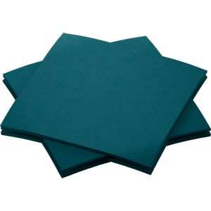 Dunisoft 20cm Napkins Ocean Teal
