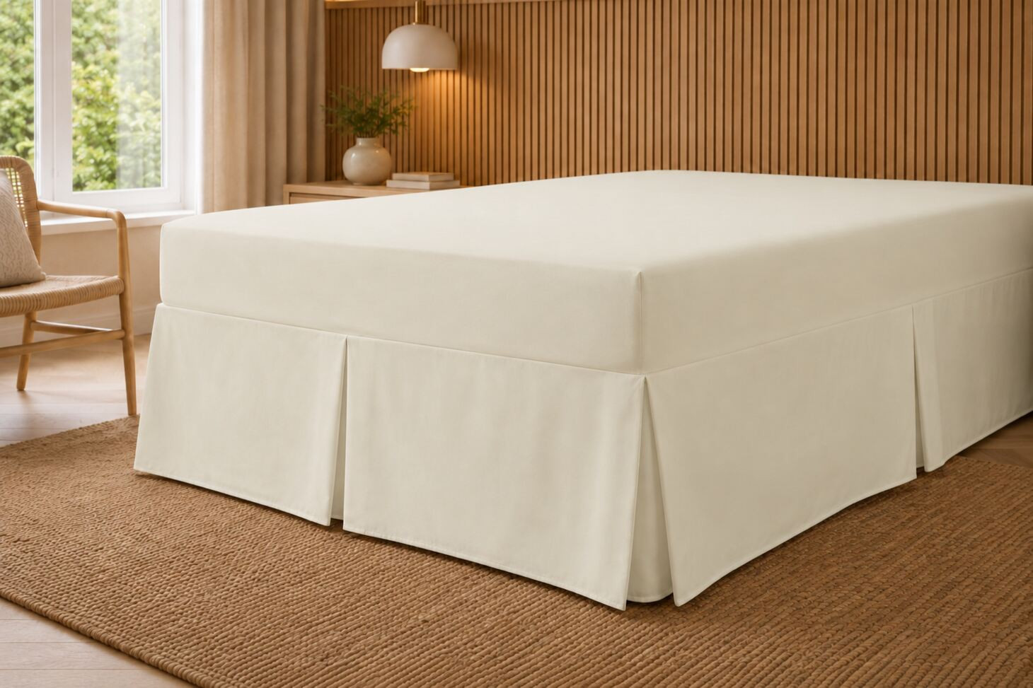 Ivory Platform Valance