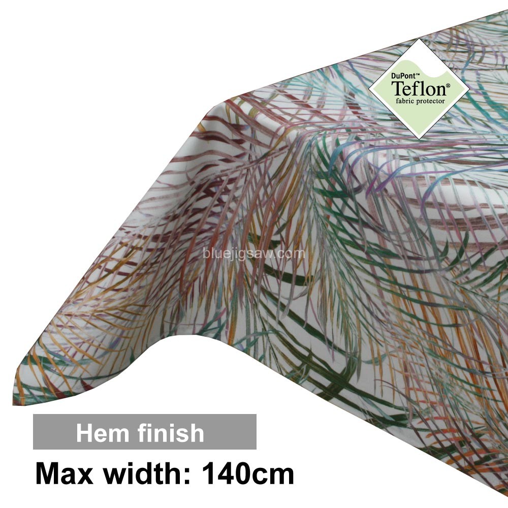 Acrylic Coated Tablecloth with Hem finish