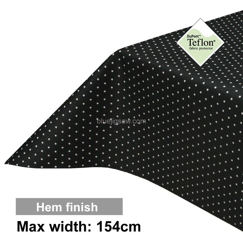 Acrylic Coated Tablecloth with Hem finish