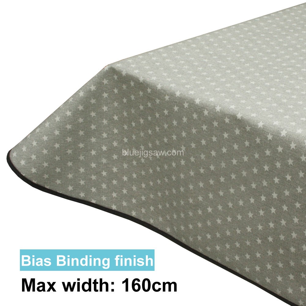 Acrylic Coated Tablecloth with Bias Binding