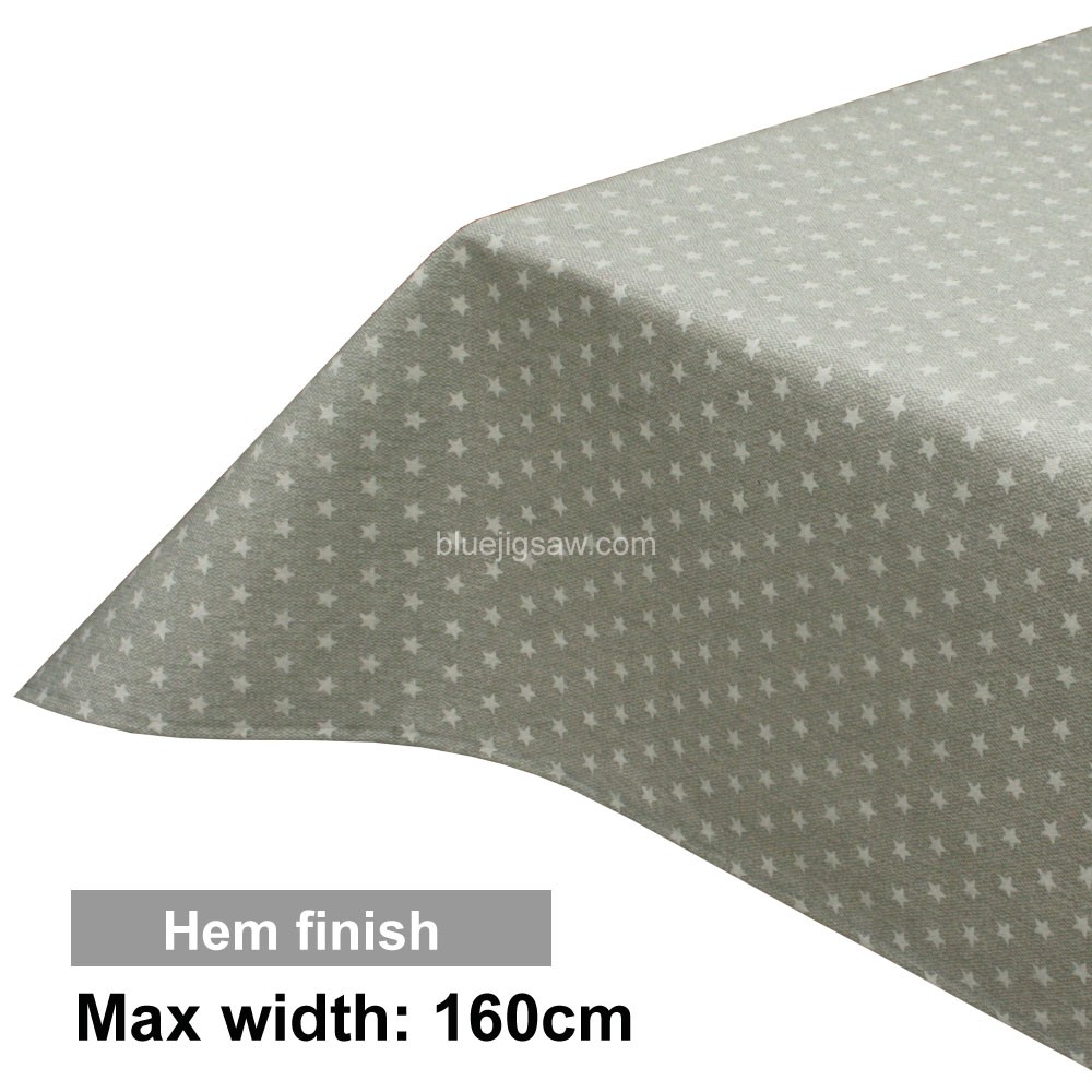 Acrylic Coated Tablecloth with Hem finish
