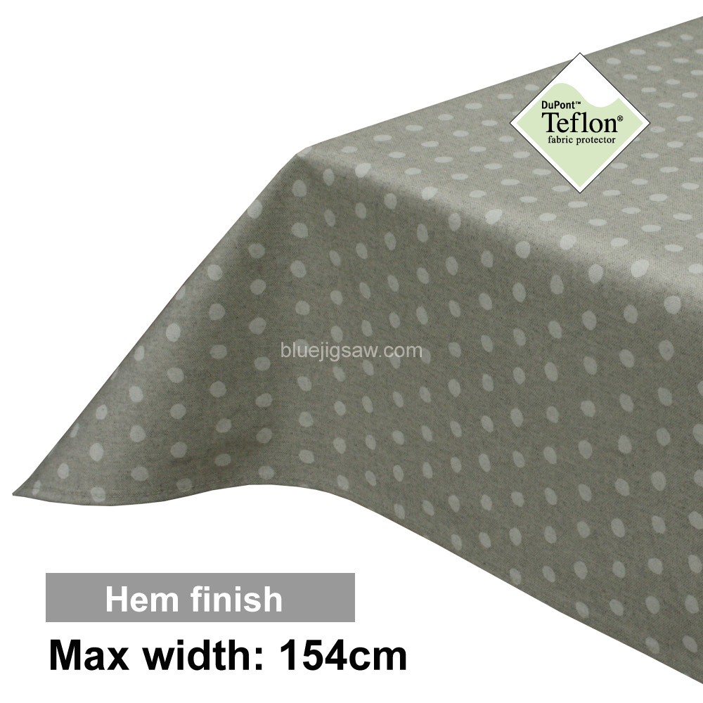 Acrylic Coated Tablecloth with Hem finish