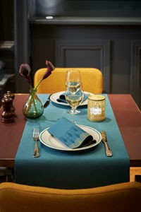 Ocean Teal 40cm wide Tete a Tete