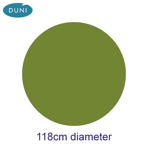 Dunicel Round Leaf Green Tablecovers