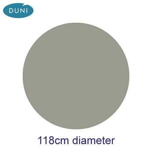 Dunicel Round Granite Grey Tablecovers