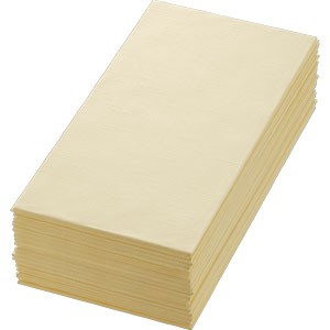Dunilin 48cm Bookfold Napkins Cream