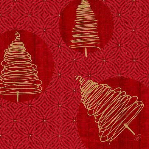 Dunisoft 40cm Napkins Elegant Trees