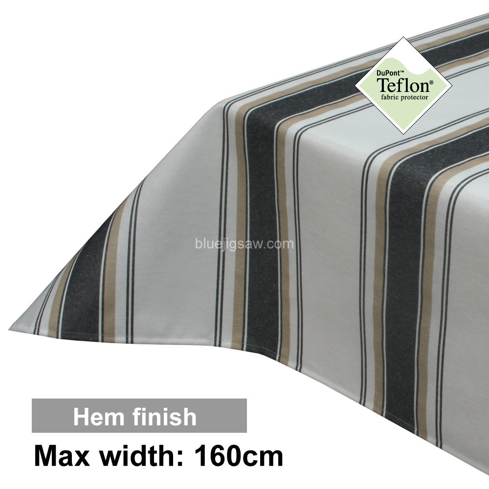 Acrylic Coated Tablecloth with Hem finish