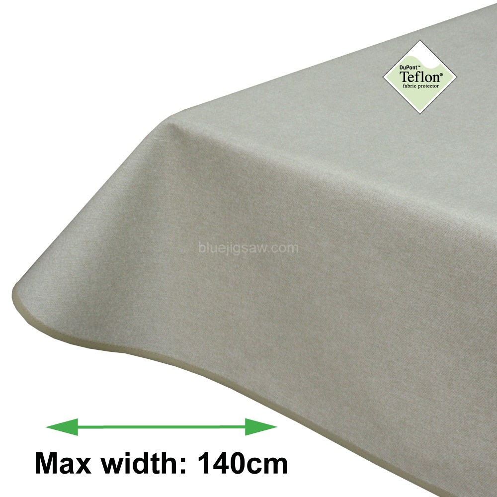 Acrylic Coated Tablecloth Maison Oatmeal