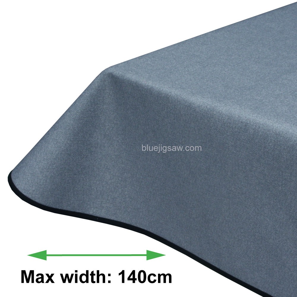 Maison Soft Granite Plain Acrylic Coated Tablecloth