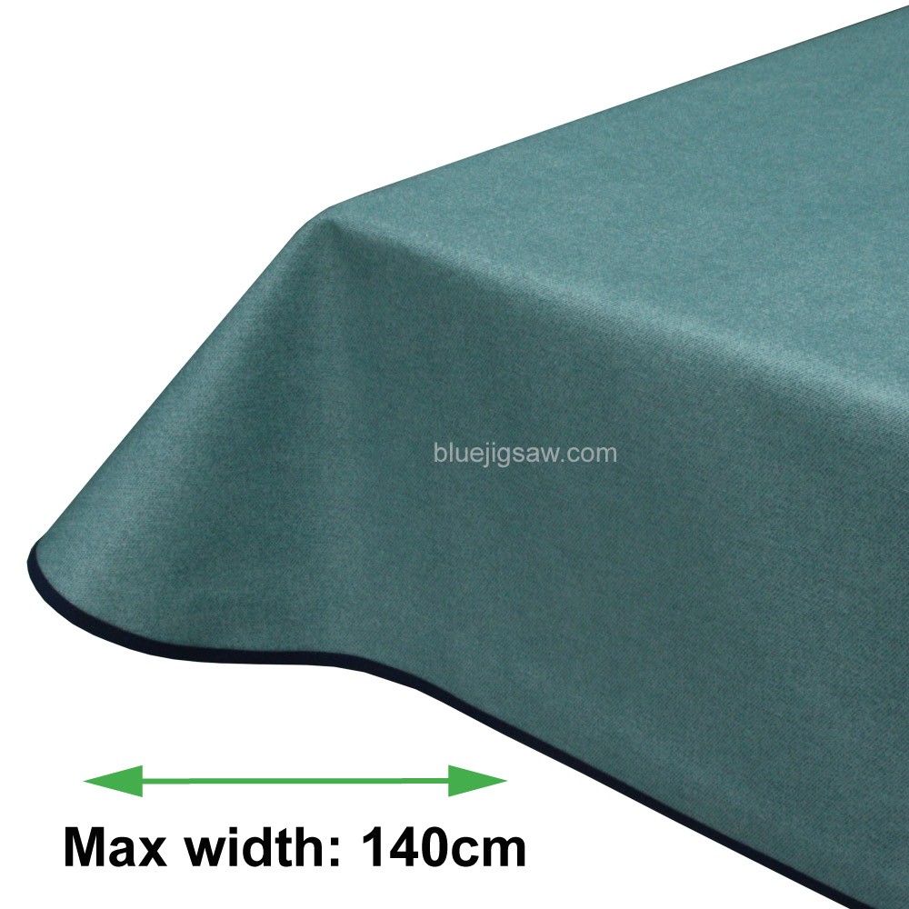 Maison Azure Plain Acrylic Coated Tablecloth