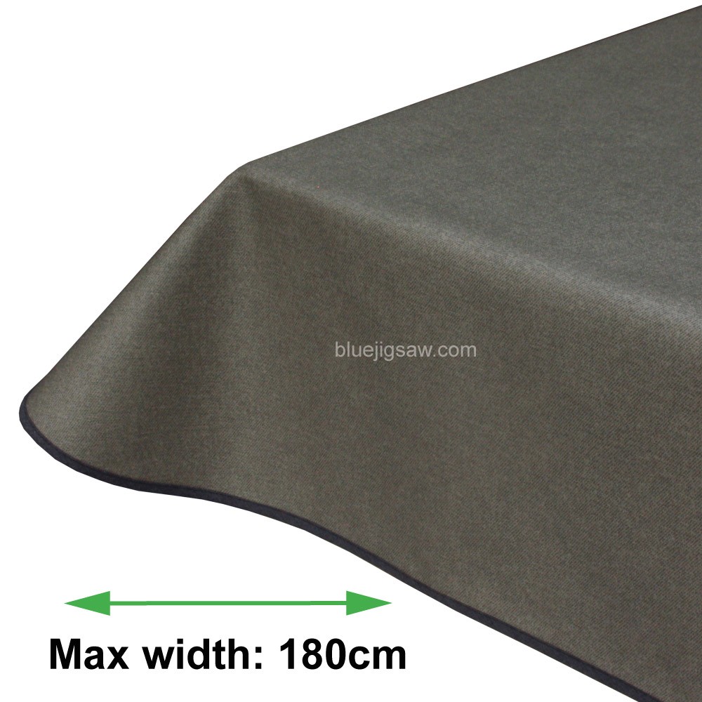 Maison Elephant Plain Acrylic Coated Tablecloth