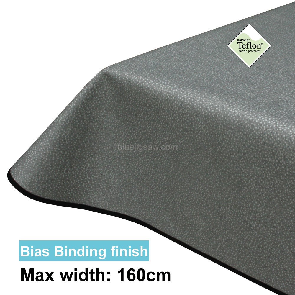 Acrylic Coated Tablecloth with Bias Binding