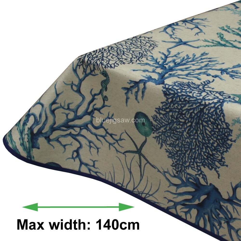 Reef Acrylic Coated Tablecloth