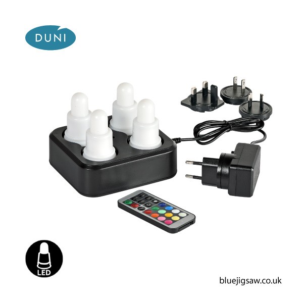 Duni LED Candles Multicoloured
