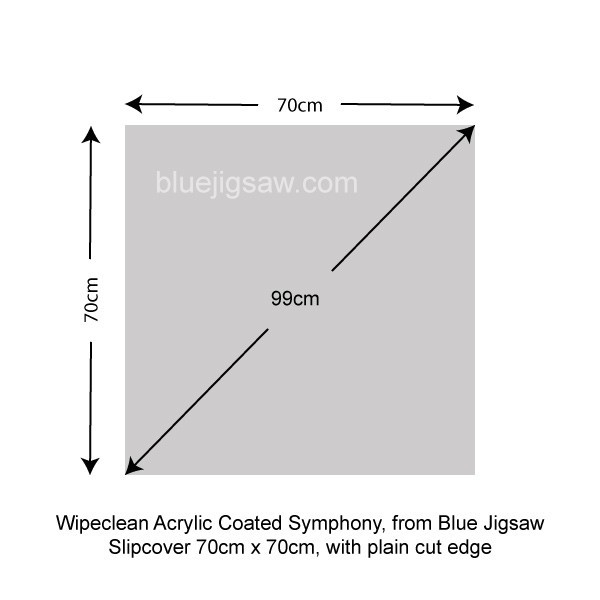 Wipeclean slipcover 70cm x 70cm