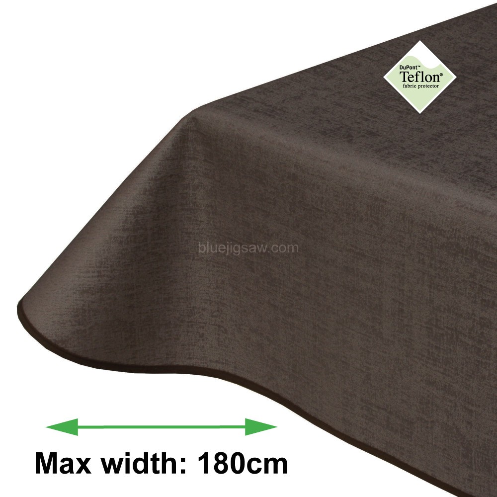 Melbourne Soft Taupe Acrylic Coated Tablecloth