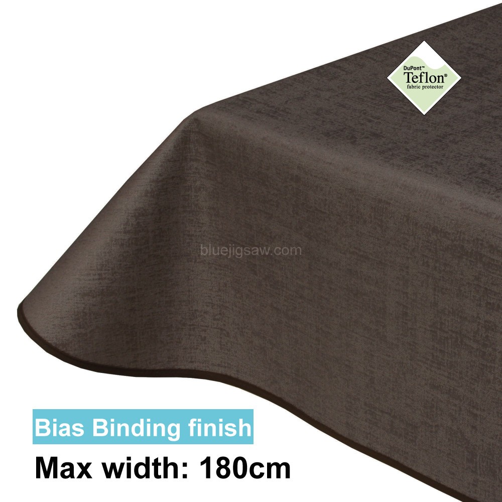 Acrylic Coated Tablecloth with Bias Binding