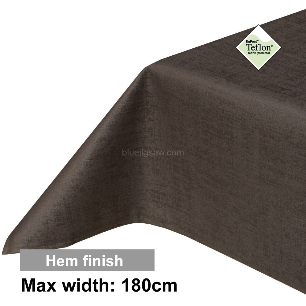 Acrylic Coated Tablecloth with Hem finish