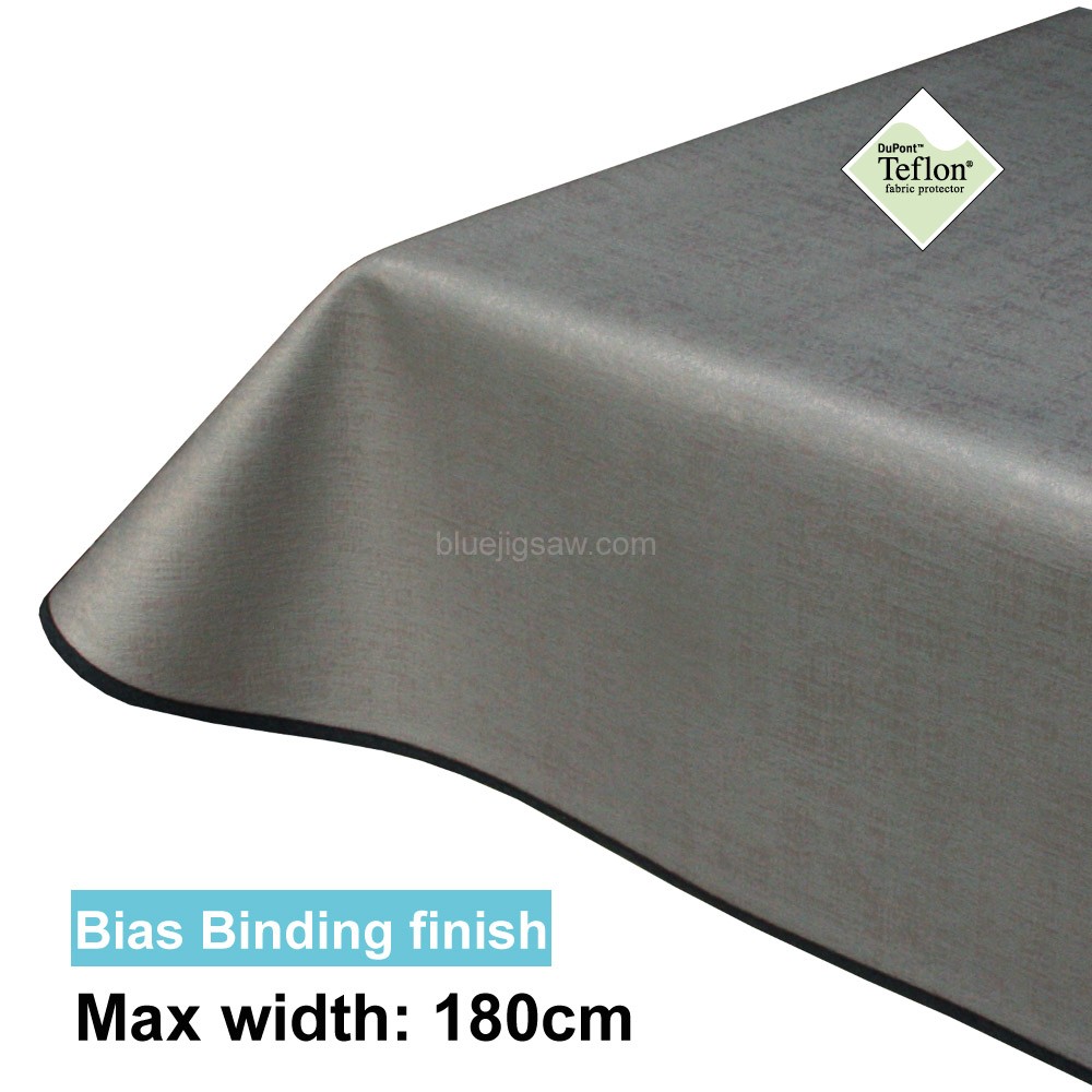 Acrylic Coated Tablecloth with Bias Binding