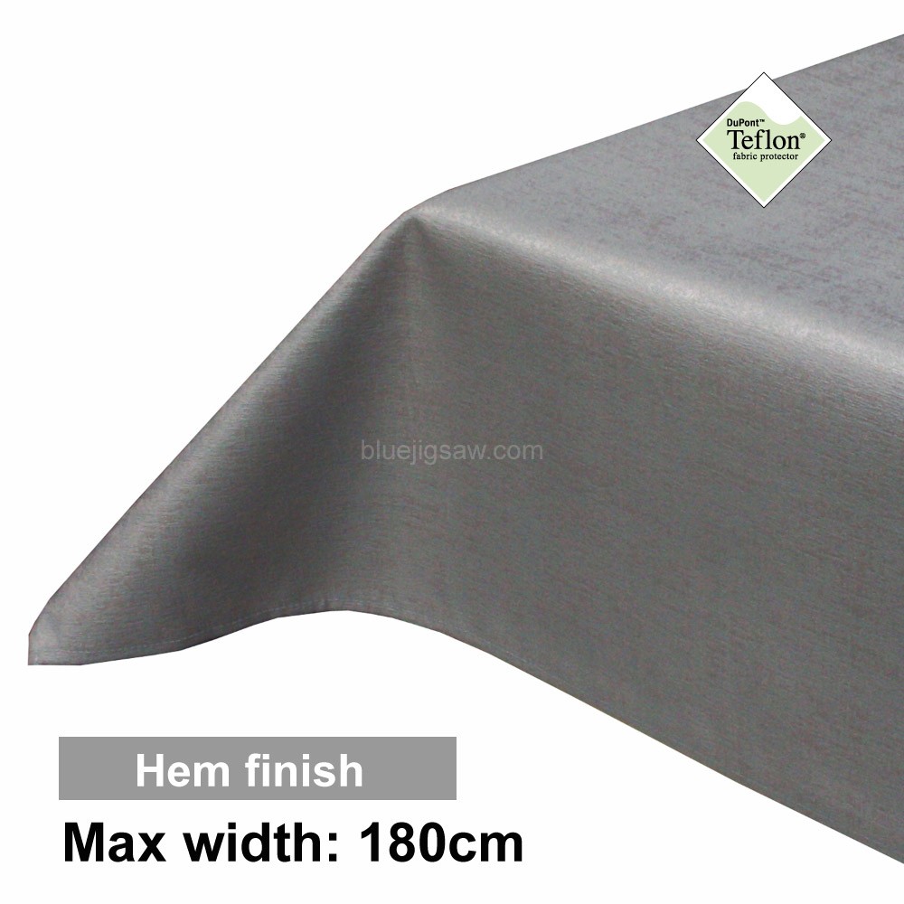 Acrylic Coated Tablecloth with Hem finish