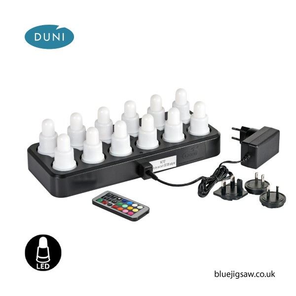 Duni LED Candles Multicoloured