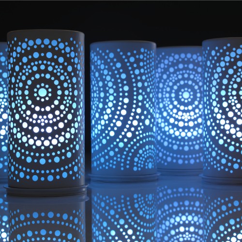 Billy Black Candle Holders
