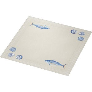 Duni Classic 40cm Napkins Tide