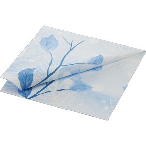 Duni Christmas Frosted Winter Tissue Napkin 3ply 33cm