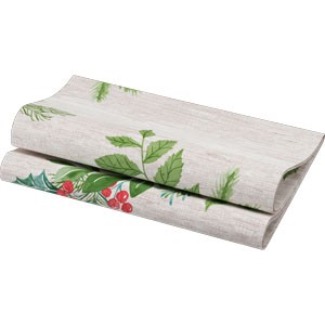 Duni Christmas Winter Greenery Dunisoft® Napkin 40cm