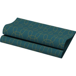 Duni Christmas Golden Deco Dunisoft® Napkin 40cm
