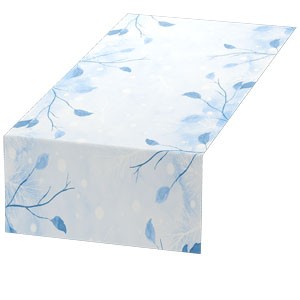 Duni Christmas Frosted Winter Dunicel® Tete-a-Tete, 40cm x 24m