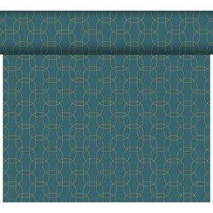 Duni Christmas Golden Deco Dunicel® Tete-a-Tete, 40cm x 24m