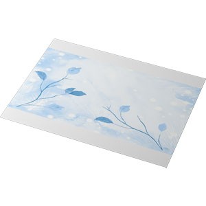 Duni Christmas Frosted Winter Dunicel® Placemat 30cm x 40cm