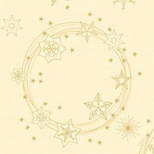 Dunilin 40cm Napkins Star Shine Cream
