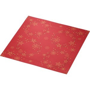 Duni Classic Napkins, 40cm, Star Shine Red