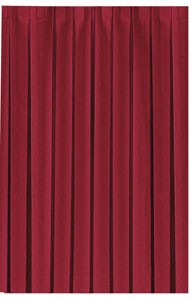 Dunicel&reg; Tableskirt Red 0.72 x 4m