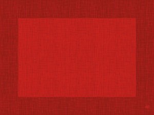 Linnea Red Dunicel® Placemat, 30cm x 40cm