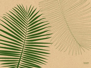 Leaf Paper Placemat, 30cm x 40cm