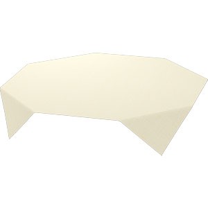 Dunicel® Slipcover 84cm x 84cm Linnea Cream