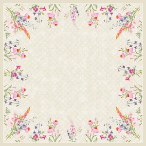 Dunicel® Slipcover 84cm x 84cm Floret