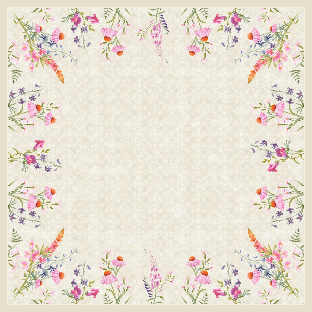 Dunisilk® Slipcover 84cm x 84cm Floret