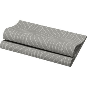 Dunisoft® Napkin 40 x 40cm Woven Granite Grey