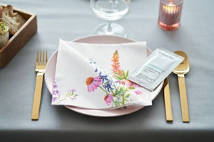 Dunisoft® Napkin 40 x 40cm Floret